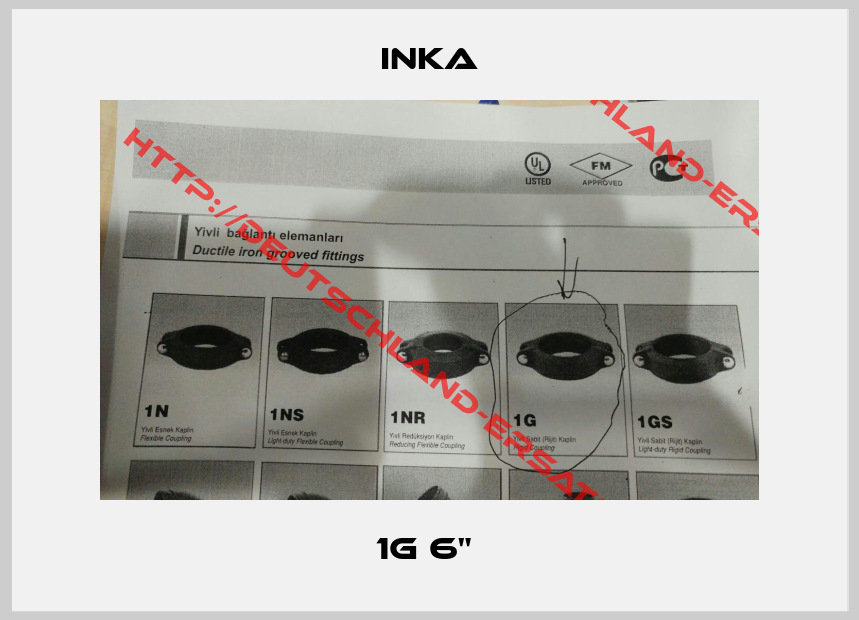 Inka-1G 6" 