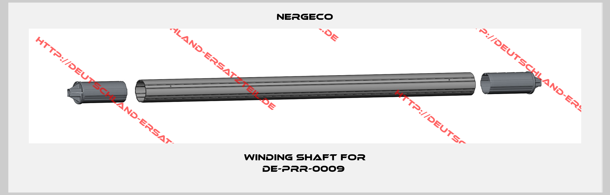 Nergeco- winding shaft for DE-PRR-0009 