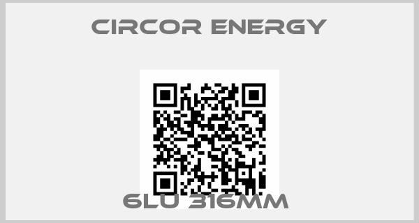 Circor Energy-6LU 316MM 
