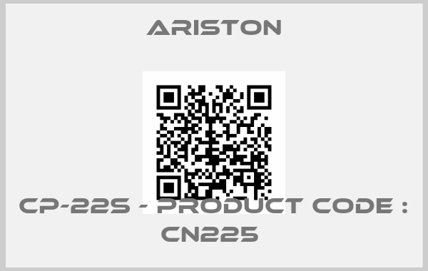 ARISTON-CP-22S - product code : CN225 