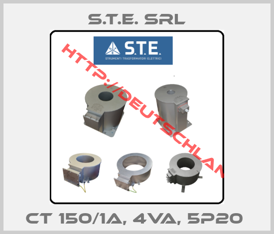 S.t.e. srl-CT 150/1A, 4VA, 5P20 
