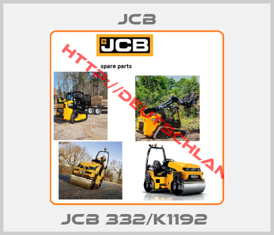 JCB-JCB 332/K1192 