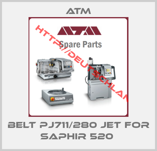 ATM-BELT PJ711/280 JET FOR SAPHIR 520 