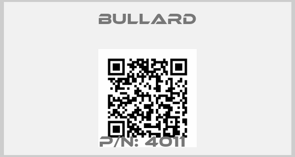 Bullard-P/N: 4011  