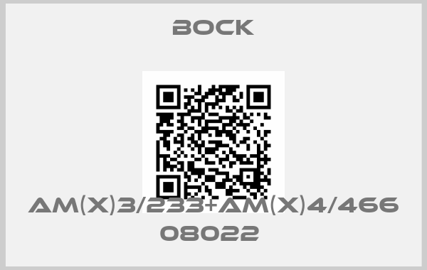 Bock-AM(X)3/233+AM(X)4/466 08022 