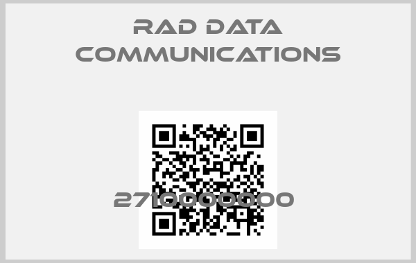 RAD Data Communications-2710000000 