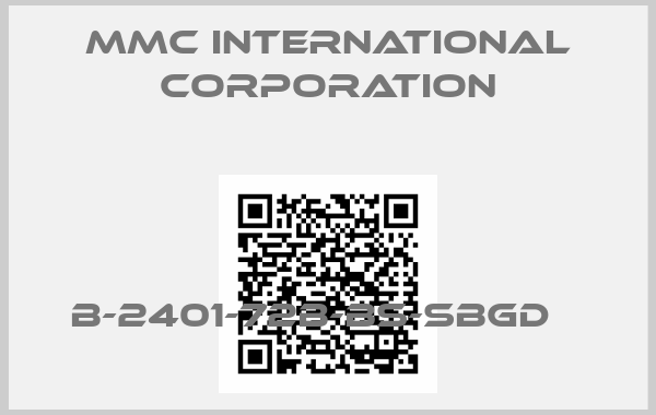 MMC International Corporation-B-2401-72B-BS-SBGD   