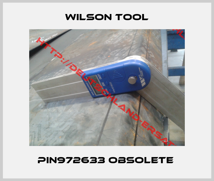 Wilson Tool-PIN972633 Obsolete 