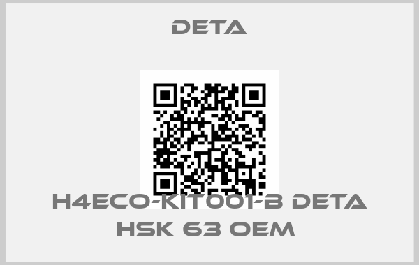 DETA-H4ECO-KIT001-B DETA HSK 63 oem 