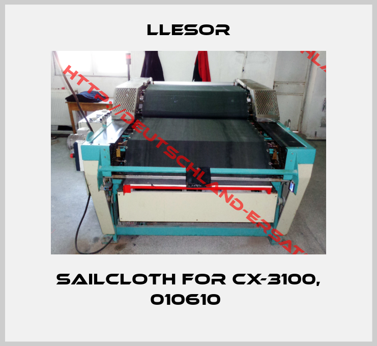 LLESOR-sailcloth for CX-3100, 010610 