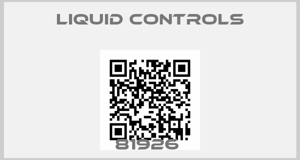 Liquid Controls-81926 