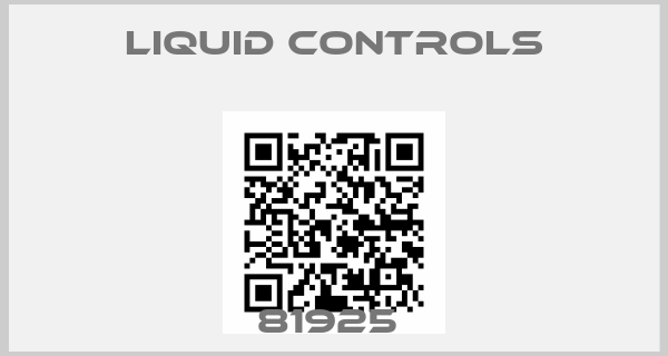 Liquid Controls-81925 