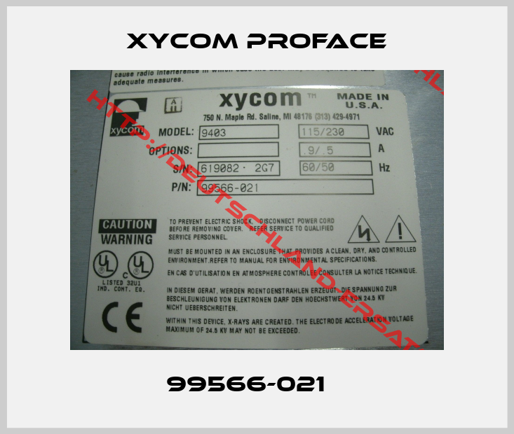 XYCOM PROFACE-99566-021   