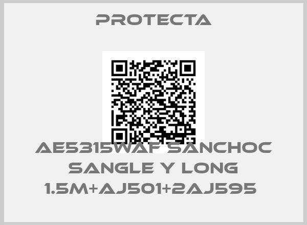 Protecta-AE5315WAF SANCHOC SANGLE Y LONG 1.5M+AJ501+2AJ595 