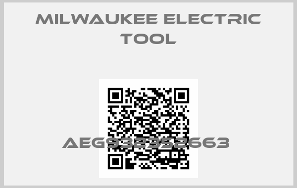 Milwaukee Electric Tool-AEG932352663 
