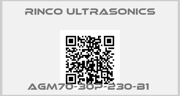 Rinco Ultrasonics-AGM70-30P-230-B1 