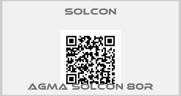 SOLCON-AGMA SOLCON 80R