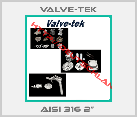 Valve-tek-AISI 316 2” 