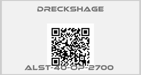DRECKSHAGE-ALST-40-OP-2700 