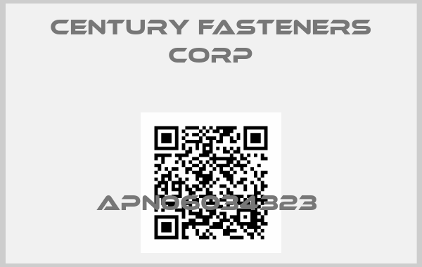 Century Fasteners Corp-APN06034323 