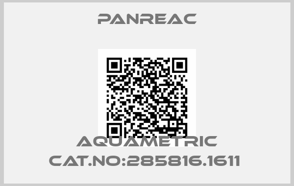 Panreac-AQUAMETRIC CAT.NO:285816.1611 