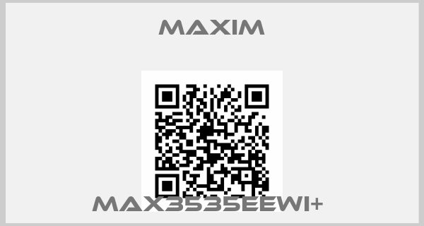 Maxim-MAX3535EEWI+ 