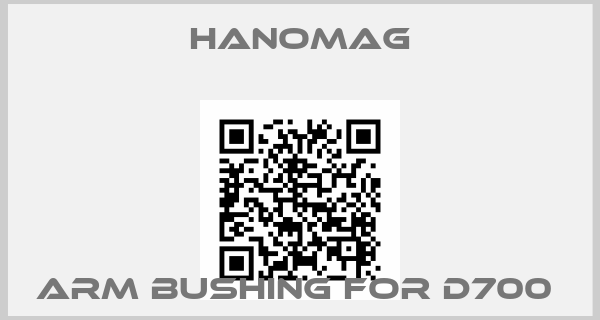 Hanomag-ARM BUSHING FOR D700 