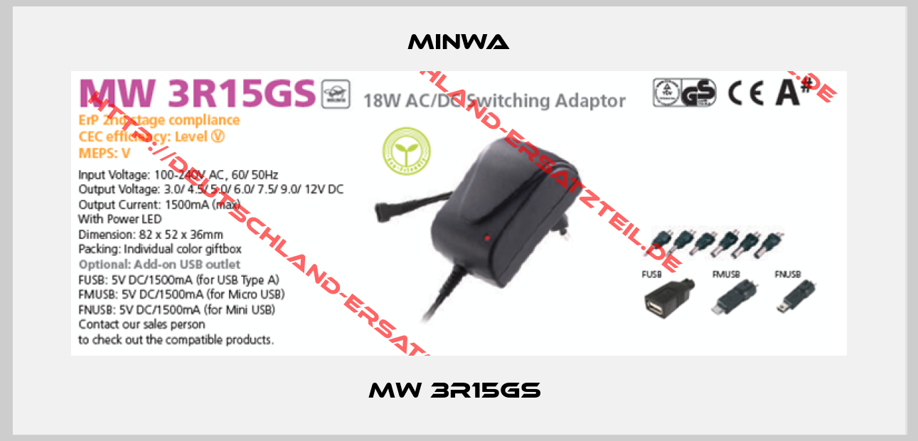 MINWA-MW 3R15GS 