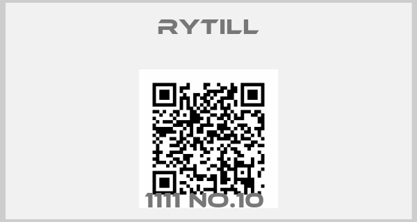 Rytill-1111 No.10 