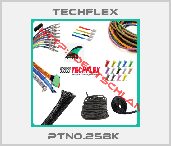 Techflex-PTN0.25BK 