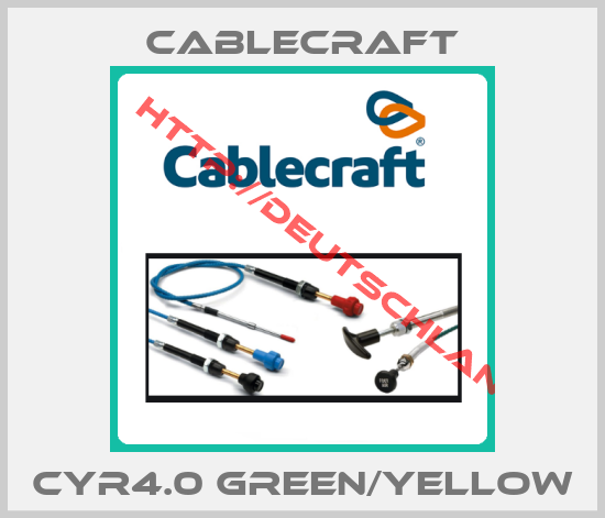 Cablecraft-CYR4.0 GREEN/YELLOW