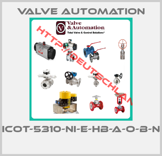 Valve automation-ICOT-5310-NI-E-HB-A-O-B-N  
