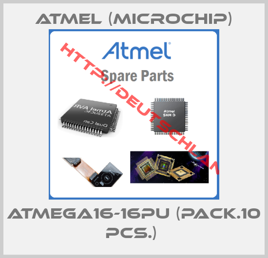 Atmel (Microchip)-ATMEGA16-16PU (pack.10 pcs.) 