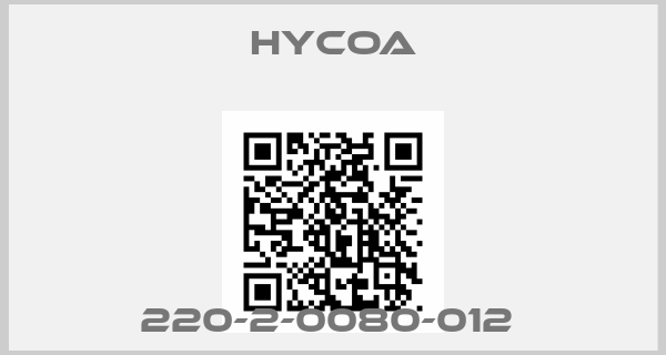 HYCOA-220-2-0080-012 