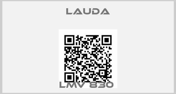 LAUDA-LMV 830 