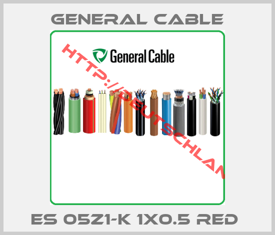 General Cable-ES 05Z1-K 1x0.5 Red 