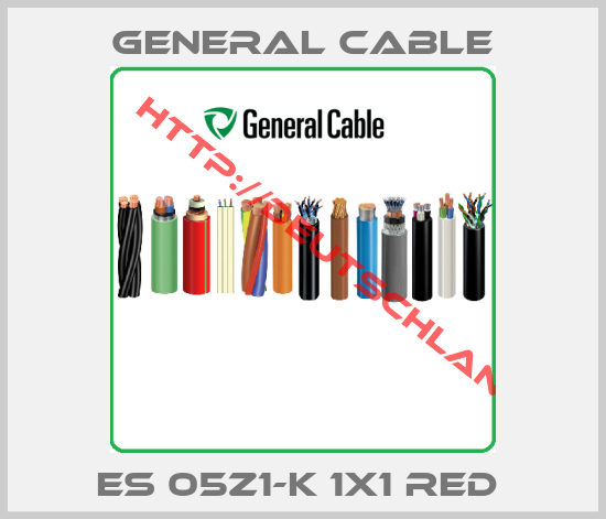 General Cable-ES 05Z1-K 1x1 Red 