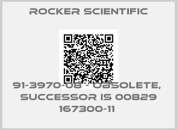 Rocker Scientific-91-3970-08 - obsolete,  successor is 00829 167300-11 