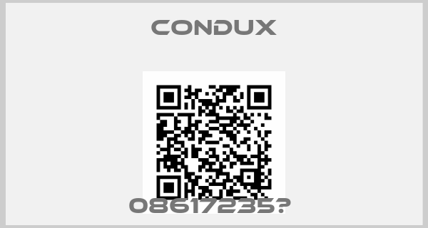 CONDUX-08617235	 