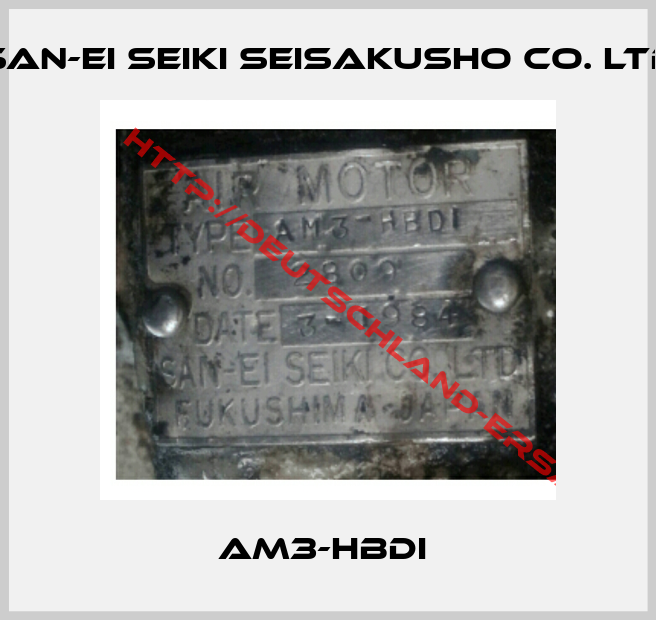 San-ei Seiki Seisakusho Co. Ltd-AM3-HBDI 