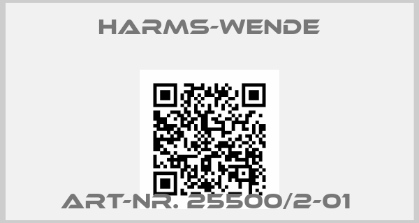 Harms-Wende-ART-NR. 25500/2-01 