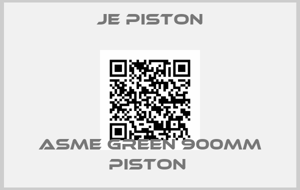 JE Piston-ASME GREEN 900MM PISTON 