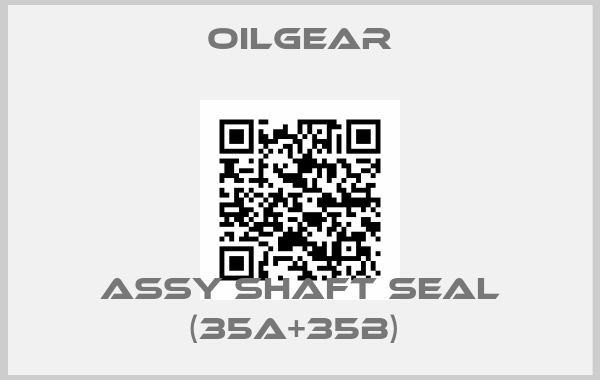 Oilgear-ASSY SHAFT SEAL (35A+35B) 