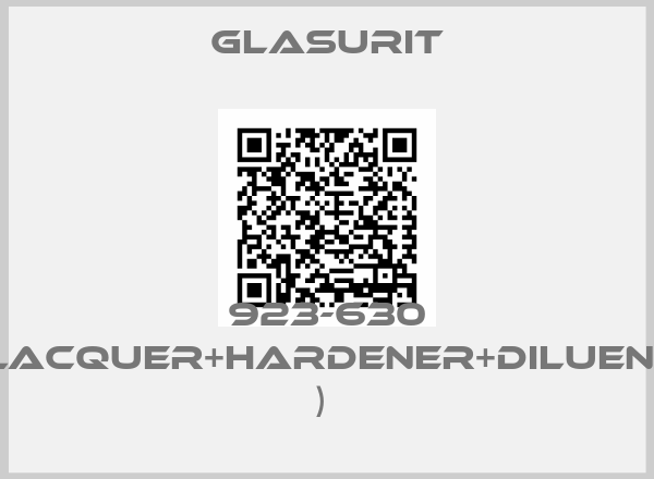 Glasurit-923-630 (Lacquer+Hardener+Diluent ) 