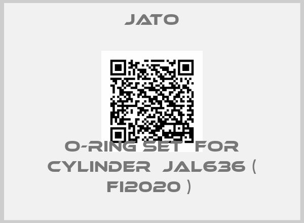 Jato-O-ring set  for cylinder  JAL636 ( FI2020 ) 