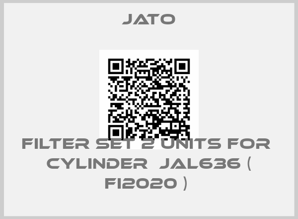 Jato-Filter set 2 Units for  cylinder  JAL636 ( FI2020 ) 