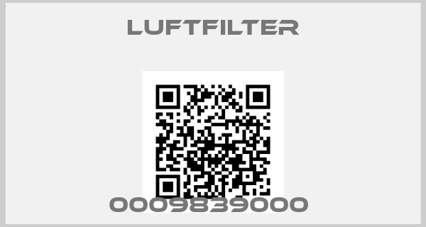 Luftfilter-0009839000 