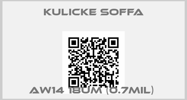 Kulicke soffa-AW14 18UM (0.7MIL) 