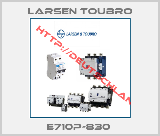 Larsen Toubro-E710P-830 