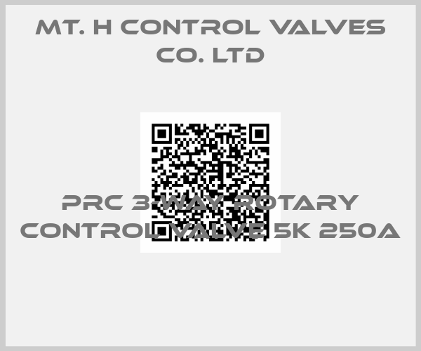 MT. H Control Valves Co. Ltd-PRC 3-Way Rotary Control Valve 5K 250A 